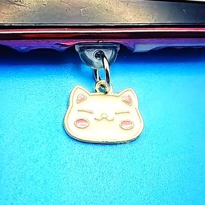 IPhone charge port dust plug